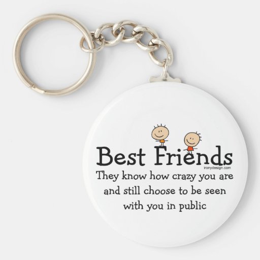 Best Friends Keychain