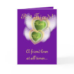 Best Friends!, Mom Me-Customize Greeting Cards
