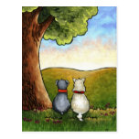 Best-friends postcard