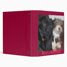 Best Friends Vinyl Binder