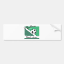 Best Game "hands down" Bumper Stickers