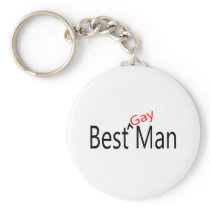 Best Gay Man Wedding Keychains