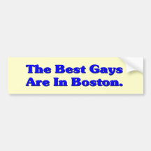 Best Gays Bumper Sticker