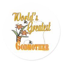 Best Gifts For Godmothers Stickers