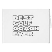 Best Golf Coach Ever Cards