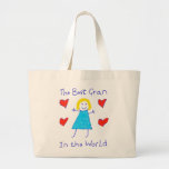 Best Gran In The World Canvas Bags