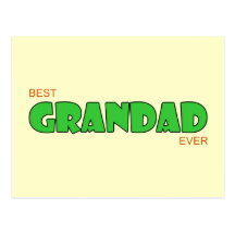 Best Grandad Ever Postcards