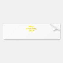 Best Grandma Ever Bumper Stickers