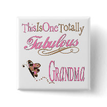 Best Grandma Ever Pinback Buttons