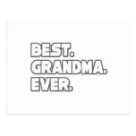 Best Grandma Ever Post Cards