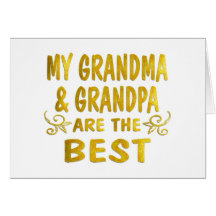 Best Grandma & Grandpa Cards