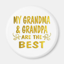 Best Grandma & Grandpa Magnets
