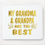 Best Grandma & Grandpa Mouse Mats
