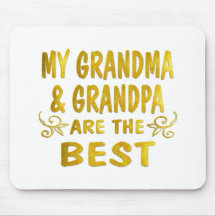 Best Grandma & Grandpa Mouse Mats