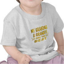 Best Grandma & Grandpa T Shirt