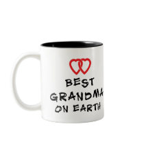 Best Grandma On Earth Coffee Mugs
