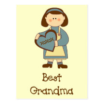 Best Grandma Postcard