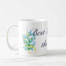 Best Grandma with Forget-me-nots Mug