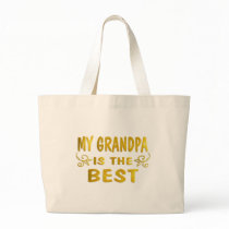 Best Grandpa Canvas Bag