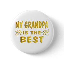 Best Grandpa Pinback Button