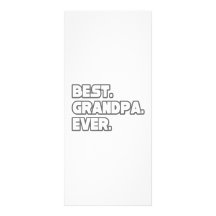 Best Grandpa Ever Rack Cards
