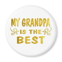 Best Grandpa Refrigerator Magnets