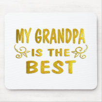Best Grandpa Mouse Mats