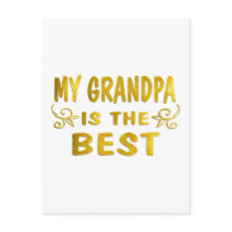 Best Grandpa Postcards