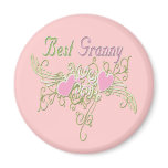 Best Granny Swirling Hearts Magnet