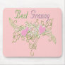 Best Granny Swirling Hearts Mouse Pad