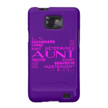 Best & Greastest Aunties & Aunts : Qualities Samsung Galaxy SII Cover