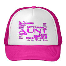 Best & Greastest Aunties & Aunts : Qualities Mesh Hats