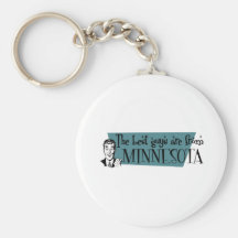 Best Guys are from Minnesota Keychains