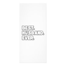 Best Husband Ever Custom Rack Card
