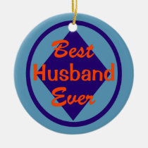 Best Husband Ever Personalized Ornament ornaments