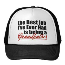 Best Job is Being a Grandfather Trucker Hat