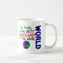 Best Landscaper In World 2 (Daddy) Coffee Mugs