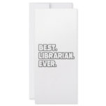 Best Librarian Ever rack cards