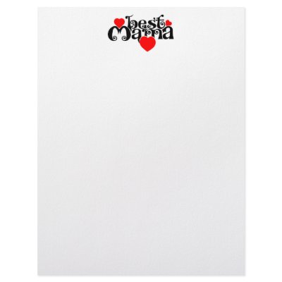 Best Mama Letterhead Design by doggenhaus