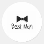 Best Man (Bow Tie 1) Stickers