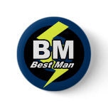 Best Man Button buttons