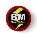 Best Man Button buttons