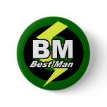 Best Man Button buttons