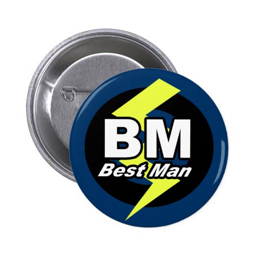Best Man Button