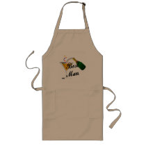 Best Man Champagne Toast Aprons