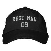 Best Man: Customizable Wedding Party Hat
