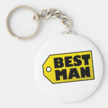 Best Man Key Chain