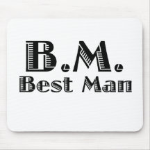 Best Man Mousepad