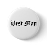 "Best Man" pin