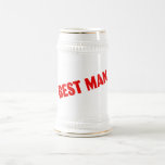 Best Man Red Mug